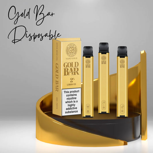 Introducing: Gold Bar Disposable Vapes