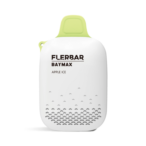 Wholesale - Flerbar Baymax 3500 Puff 0mg - Apple Ice