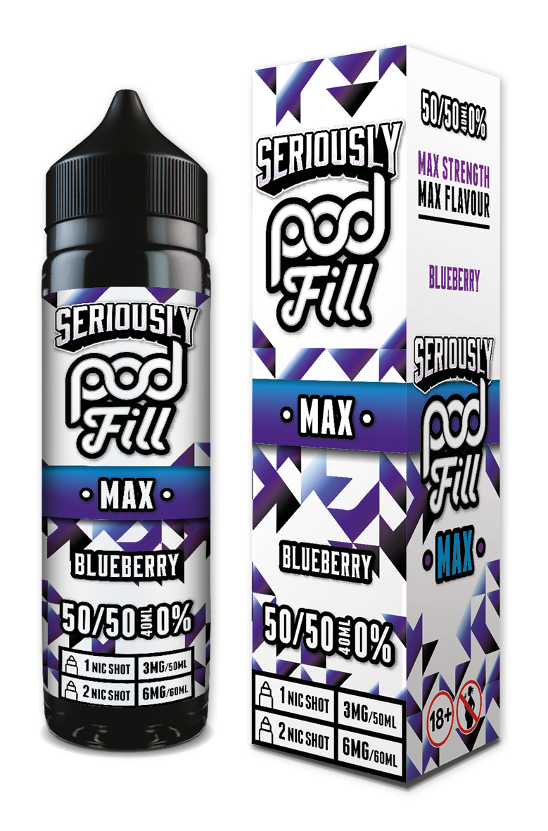 Wholesale - Doozy - Seriously Pod Fill Max - Blueberry