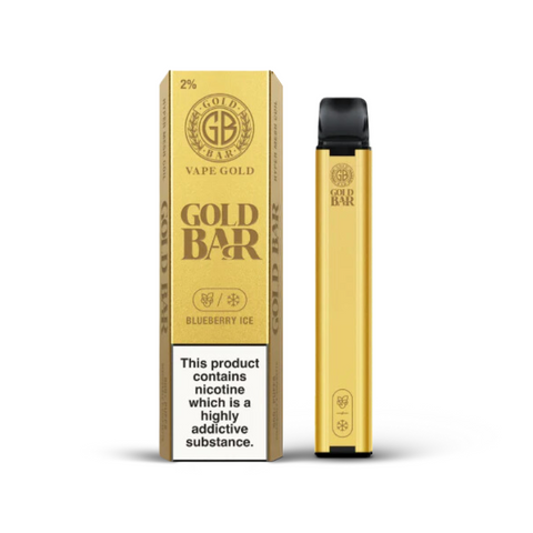 Wholesale - Vape Gold's Gold Bar - Blueberry Ice
