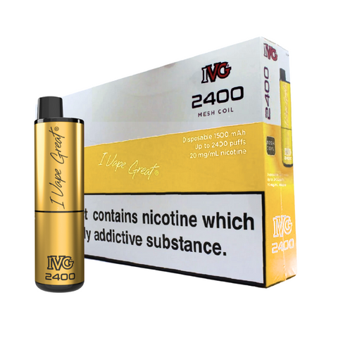 Wholesale - Pack of 5 - IVG 2400 - Mango Edition