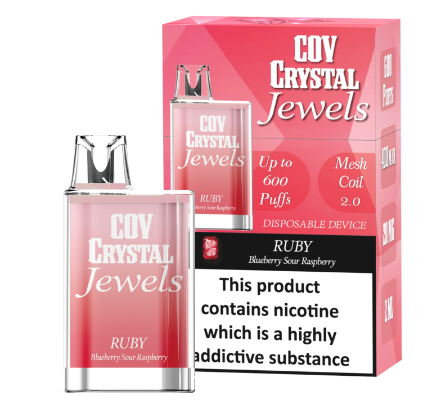 Wholesale - COV Crystal Jewels - Mr Pink