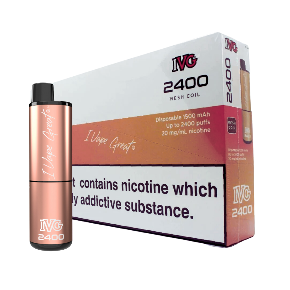 Wholesale - Pack of 5 - IVG 2400 - Peach Edition