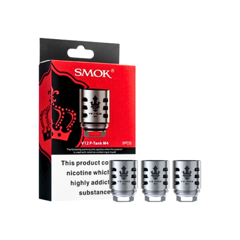 Wholesale - Smok - V12 Prince M4 Coils - Pack of 3