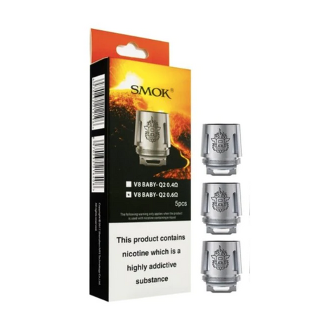 Wholesale - Smok - V8 Q2 0.6Ohm Coils  - Pack of 5