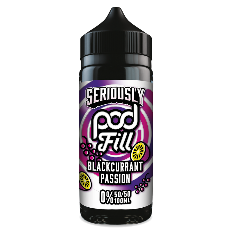 Wholesale - Doozy - Seriously Pod Fill - Blackcurrant Passion - 100ml