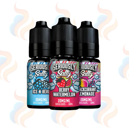 Doozy Seriously Salty 10ml E-liquid Nic Salts 10mg