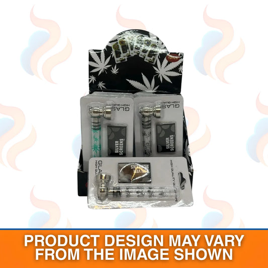 Packaged product with smoking accessories on a white background with smoke graphics.