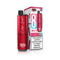 Red IVG vape device with packaging on a white background