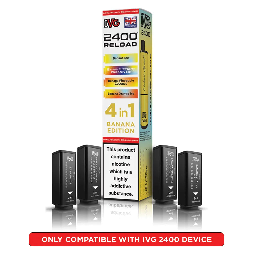 IVG 2400 Reload 4in1 - Replacement Pods