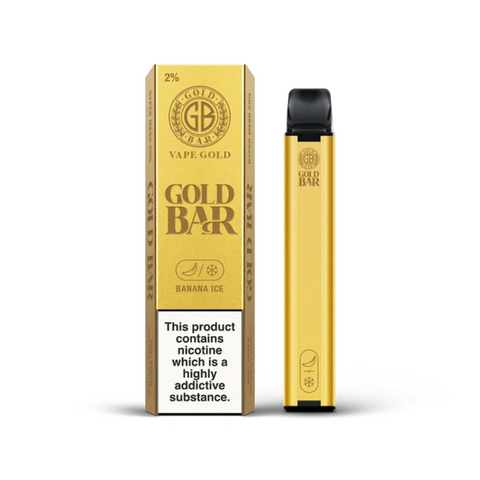Wholesale - Vape Gold's Gold Bar - Banana Ice