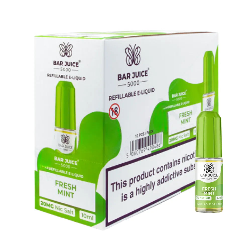 Box of 10 - Bar Juice 5000 - Fresh Mint