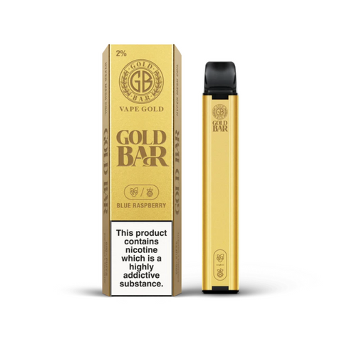 Wholesale - Vape Gold's Gold Bar - Blue Raspberry