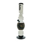 Chongz colourful 40cm non spender waterpipe on a white background
