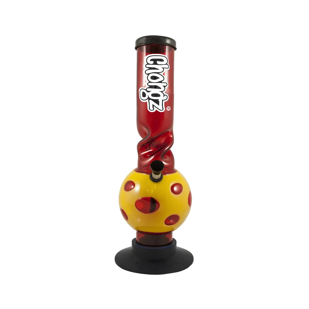 Chongz 30cm "Blue Hawaiian" Bubble Bong on a white background