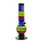 Colourful 30cm Chongz "Lazy Jane" acrylic waterpipe on a white background.