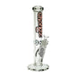 Clear 30cm Chongz "Bully" glass waterpipe on a white background.