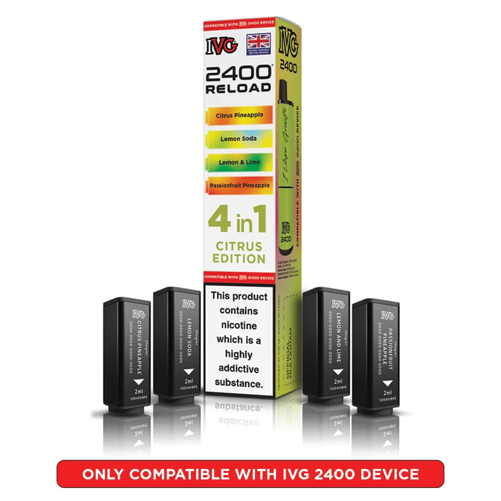 IVG 2400 Reload 4in1 - Replacement Pods
