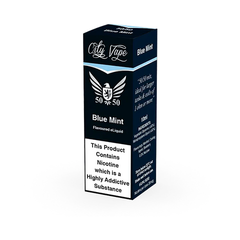 City Vape - 50/50 10ml - Blue Mint