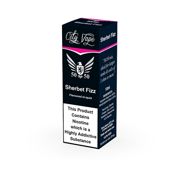 City Vape - 50/50 10ml - Sherbet Fizz