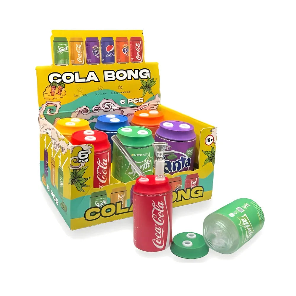 Box of Cola Bong with colourful packaging and product display