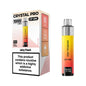Crystal Pro CP 10K vape device packaging with product and warning label on a white background