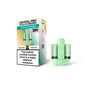 Crystal Pro vape device packaging with two green vape pods on a white background