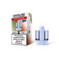 Vape pod packaging with 'Crystal Pro' branding on a white background