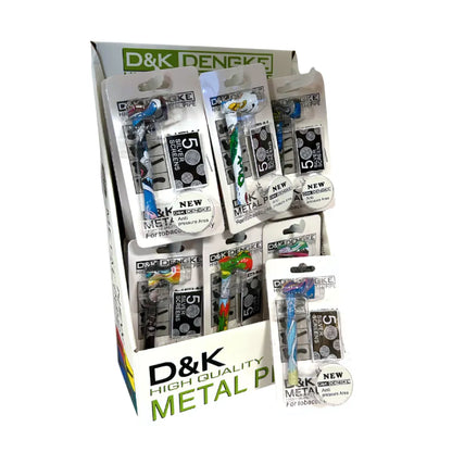 D&K - Glass Pipes 24pcs - Various Designs