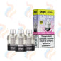 Three Dojo Blast 10K vape refill pods with packaging on a white background.