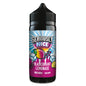 Bottle of Seriously Nice Blackcurrant Lemonade on a white background