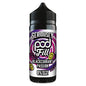 Seriously Pod Fill Blackcurrant Passion vape juice bottle on a white background