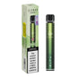 Green vape pen with packaging displaying 'ELF BAR' branding on a white background