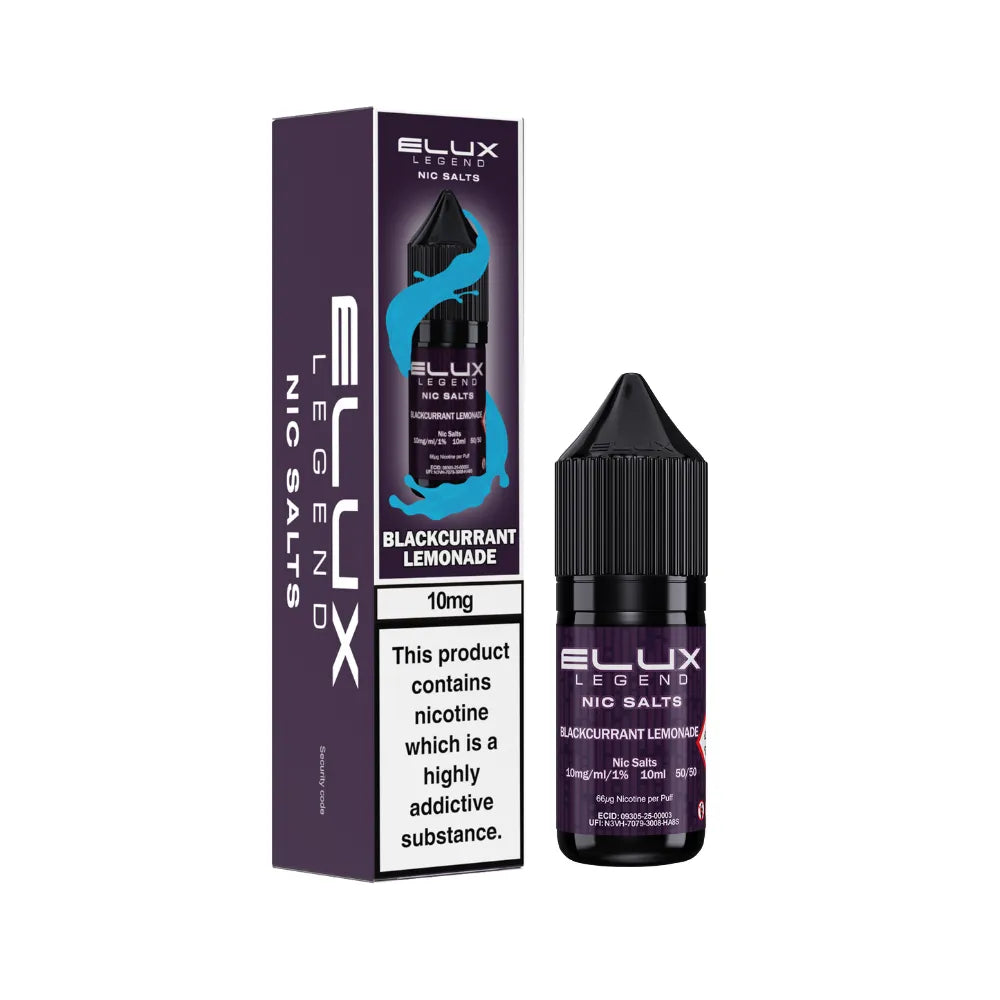 Elux Legend Salts - E-liquid 10ml Nic Salts