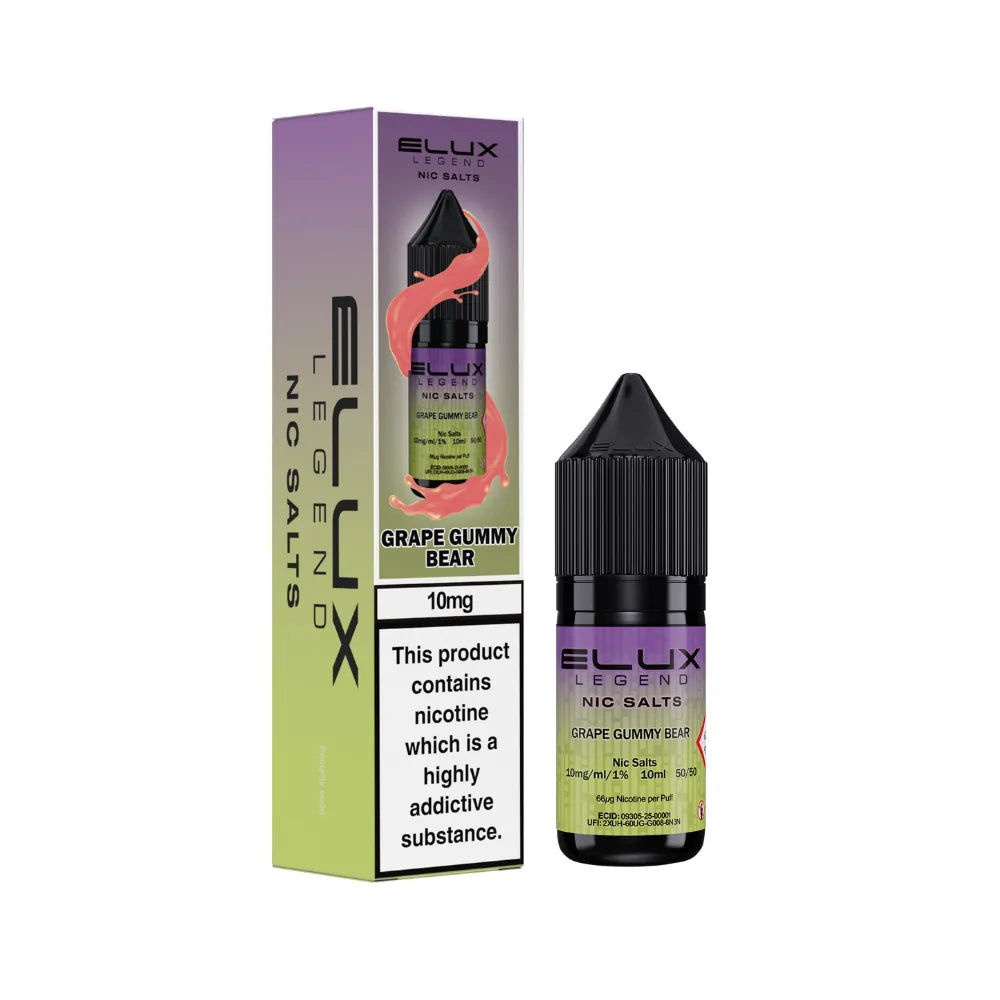 Elux Legend Salts - E-liquid 10ml Nic Salts