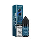 Elux Legend Nic Salts Blueberry vape juice bottle and packaging on a white background