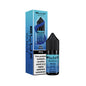 Elux Legend Nic Salts MR Blue vape juice bottle and packaging on a white background
