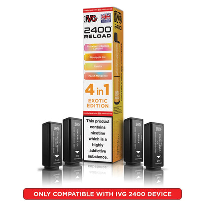 IVG 2400 Reload 4in1 - Replacement Pods