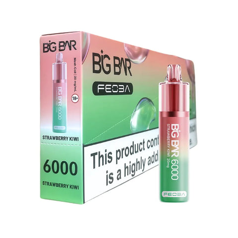 Box Of 5 - Feoba Big Bar 6000 - Disposable Vape