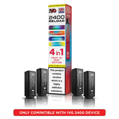 IVG 2400 Reload 4in1 - Replacement Pods