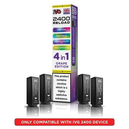 IVG 2400 Reload 4in1 - Replacement Pods