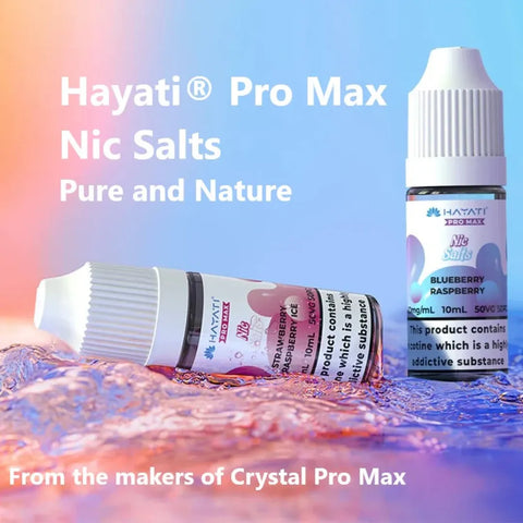 Hayati Pro Max Salts - (10mg) E-liquid Nic Salts