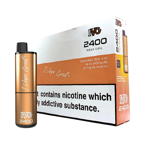 Box of 5 - IVG 2400 - Peach Mango Ice