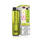 IVG 2400 recharge 8 vape device in "citrus edition" flavour with colourful packaging on a white background.