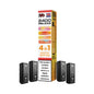 IVG 2400 Reload 4in1 Exotic Edition colourful packaging with 4 black pods on a white background