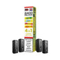 IVG 2400 Reload 4in1 Lemon Edition colourful packaging with 4 black pods on a white background