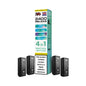 IVG 2400 Reload 4in1 Menthol Edition colourful packaging with 4 black pods on a white background