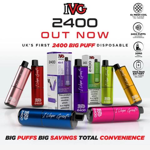 IVG 2400 - Disposable Vape