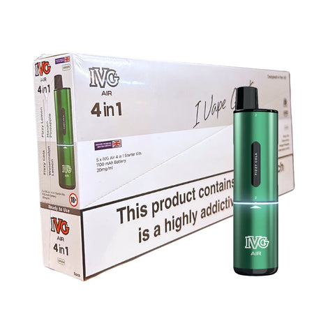 Box of 5 - IVG Air 4in1 - Green