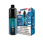 IVG vaping device and packaging on a white background